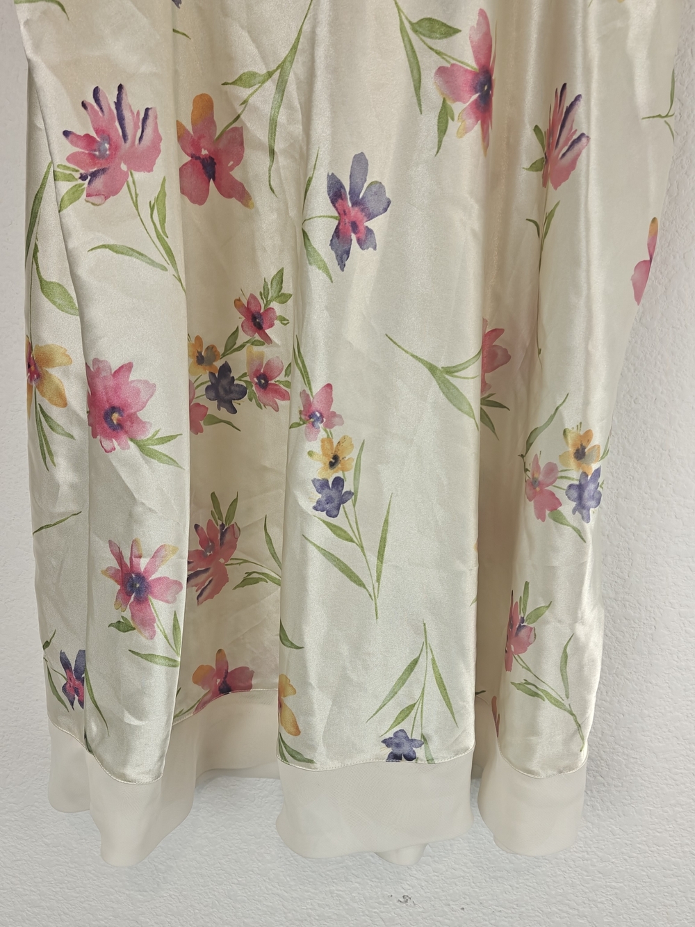 VTG Valerie Stevens Floral Sheer Slip Dress 1X Romantic Coquette Cottagecore - Picture 8 of 13